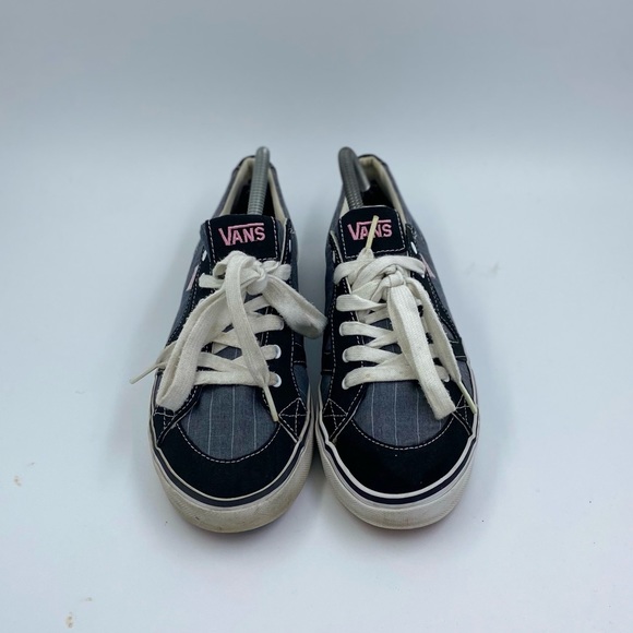 Vans blue/navy low top sneaker womens size 10 - Picture 3 of 6
